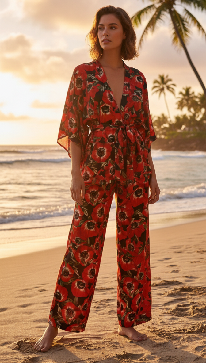 FLORAL SUNSET ENSEMBLE